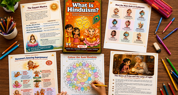 Divinity-Creative-Activity-Pack---What-is-Hinduism Wise Ganesha Activity Book