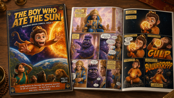 The Boy Who Ate the Sun Comic Book Issue 01