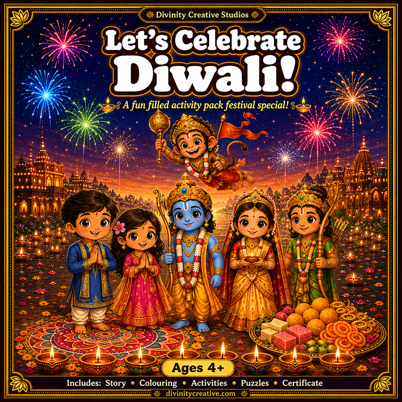 Let's Celebrate Diwali activity pack