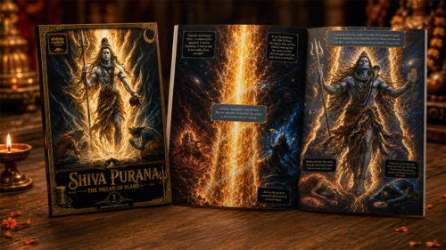 Divinity-Creative----Shiva-Purana-Issue-1---The-Pillar-of-Flame Shiva Purana - Issue 1 - The Pillar of Flame