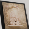 Radhe Krishna 3D Relief Frame