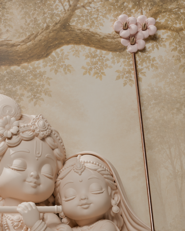 Radhe Krishna 3D Relief Frame