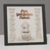 Ganesha "Aum Gam Ganapate Namaha" 3D Relief Frame